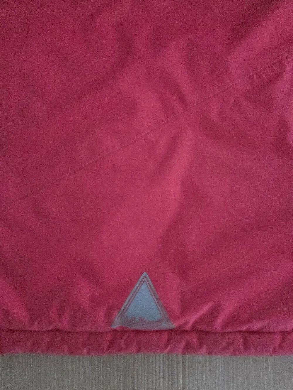 L.L. Bean Thinsulate Insulated Pink Blue TEK Jacket Girls Size XL 18